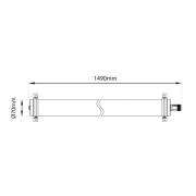SLC Lava LED-taklampe av PMMA IP69