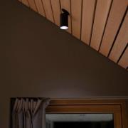 SLC LED innfelt spot Art, 1 lyskilde, svart, 2700 K, aluminium