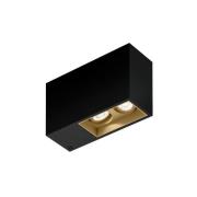 WEVER & DUCRÉ Downlight Planopetit 2.0 svart/beige 927 dimbar