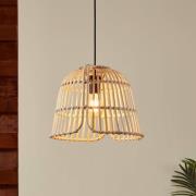 Hengelampe Glyneath med bambusskjerm, Ø 37,5 cm