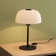 Bordlampe Solo 2, melkeglass/svart