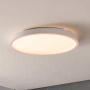 EGLO connect Montemorelos-Z, RGBW, hvit, Ø57cm