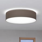 EGLO connect Romao-Z LED-taklampe, Ø57cm, taupe