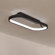 LED-taklampe Codriales i svart