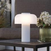 LED-bordlampe Ponente, Ø 16 cm, hvit, CCT, dimbar