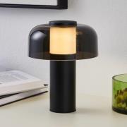 LED-bordlampe Ponente, Ø 16 cm, svart, CCT, dimbar