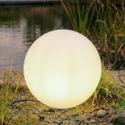 Lindby utelampe Valyra, Ø 50 cm, IP54, jordspyd