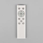 LED-taklampe Vono, svart/klar, Ø 40 cm, CCT, RGB-fjernkontroll