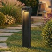 Lucande LED-gatelampe Tavion, 80 cm, antrasitt, IP65