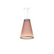 Vibia LED-hengelampe ARRAY rødbrun 110 x 83 cm Konus 927 dimbar