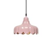 PR Home hengelampe Wells Small, rosa/gull, Ø 24 cm, støpsel