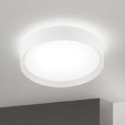 LED-taklampe VARIO, Ø 40 cm, hvit, metall, CCT, dimbar
