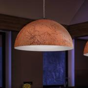 Hengelampe Cult Vintage, kobber, Ø 40 cm