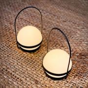 Dyberg Larsen LED-lykt for batterier, 2 stk, svart