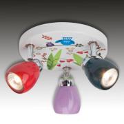 LED-taklampe Birds 3 lyskilder