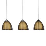 Relax pendellampe, 3 lyskilder, bronse