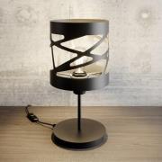 Bordlampe Modul Frez mønsterskjerm Ø17,5cm svart