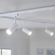 Paulmann URail Tubo Spot, 3-trinns dimmer, 3000 K, signalhvit
