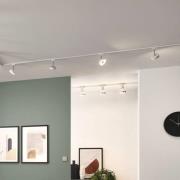 Paulmann URail LED-spot Circle, dimbar, 4.000K, signalhvit