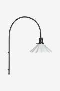 Vegglampe August foldet 25 cm