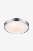 MOON Plafond 39 cm Hvit/Aluminium IP44