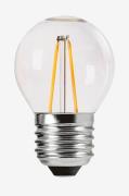 PR HomeShine LED Filament Illumpære Clear E27TransparentLyspærer & glø...