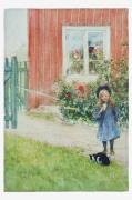 SvaneforsKjøkkenhåndkle Carl LarssonGrønnKjøkkenhåndklærFra Homeroom