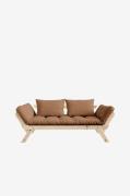 Karup DesignLounge-sovesofa Bebop Natur BaseBrunSovesofaerFra Homeroom