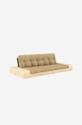 Karup DesignBase Sovesofa m. 2 sidebokser Tre-seterBeigeSovesofaerFra ...