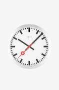 NeXtimeVeggklokke/Bordklokke Station Stripe, diameter 19 cmHvitVeggklo...