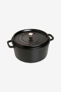 StaubGryte La Cocotte rund 30 cm, 8,35 lSvartGryter & kasserollerFra H...