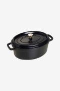 StaubGryte La Cocotte oval 29 cm, 4,2 lSvartGryter & kasserollerFra Ho...