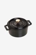 StaubGryte La Cocotte rund 10 cm, 0,25 LSvartGryter & kasserollerFra H...