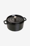 StaubGryte La Cocotte rund 26 cm, 5,2 lSvartGryter & kasserollerFra Ho...