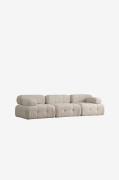 Hanah Home3-seters sofa PucaBeige3-seters sofaerFra Homeroom