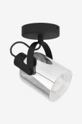 EGLOSpotlight Berregas 1-LightSvartSpotlysFra Homeroom
