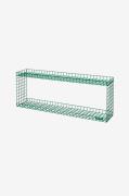 Loft24Vegghylle med 2 hyller Metall Large RackGrønnHyller & oppbevarin...
