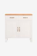 Loft24Skjenk Alby 2 dører/2 skufferHvitSkjenker & sideboardsFra Homero...