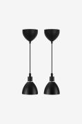 NordluxPendellampe Ray 2-KitSvartTakpendlerFra Homeroom