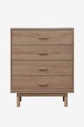 Loft24Kommode 4 skuffer MelanieBrunKommoderFra Homeroom