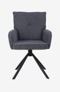 Loft24Les Choux Les Choux D.Chair 2pk CorduroyGråStolerFra Homeroom