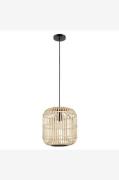 EGLOPendellampe Bordesley With 1 LampSvartTakpendlerFra Homeroom