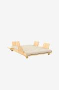 KarupSocial Sovesofa m. 4 Pcs Back Rests , 2 Pcs Side Tables And Mattr...