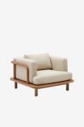 Kave HomeTurqueta lenestol laget av massivt teak 100%. FscFlerfargetLe...