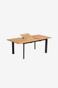 HillerstorpNYDALA bord 96x150/200 cmSvartSpisebordFra Homeroom