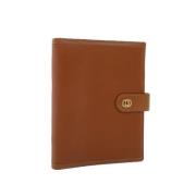 Pre-owned Brunt skinn Bvlgari Agenda