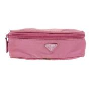 Pre-owned Rosa stoff Prada Clutch