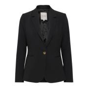 Klassisk Svart Blazer