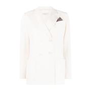 Off-White Dobbeltradet Bomull Blazer