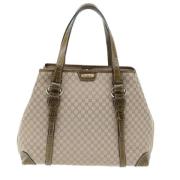 Pre-owned Beige Canvas Celine veske